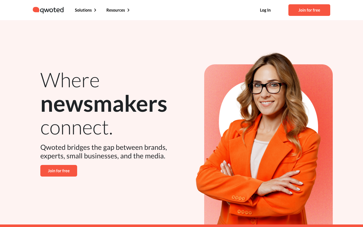 Qwoted dashboard screenshot