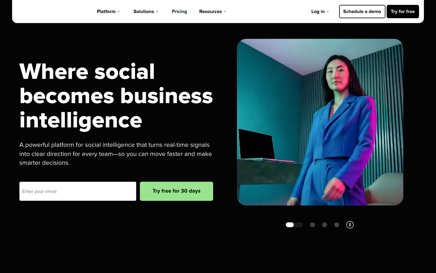 Sprout Social dashboard screenshot